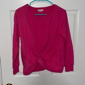 Hot pink sweater